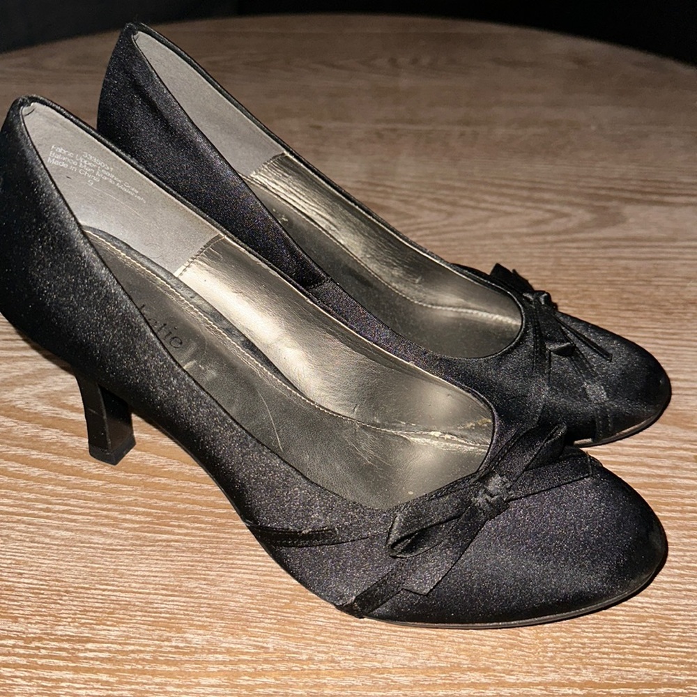 Black Womens Heels Size 9